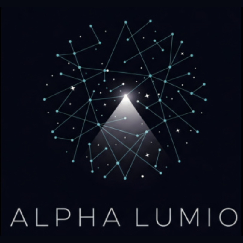 Alpha Lumio constellation logo